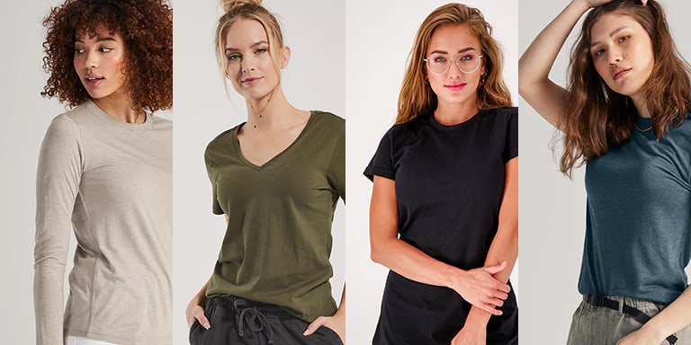 30 Sustainable Women’s T-shirts